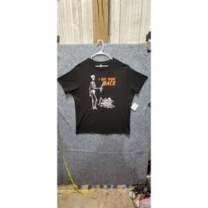 Celebrate Halloween Unisex Black T-shirt "I got your back" Size 2XL NWT